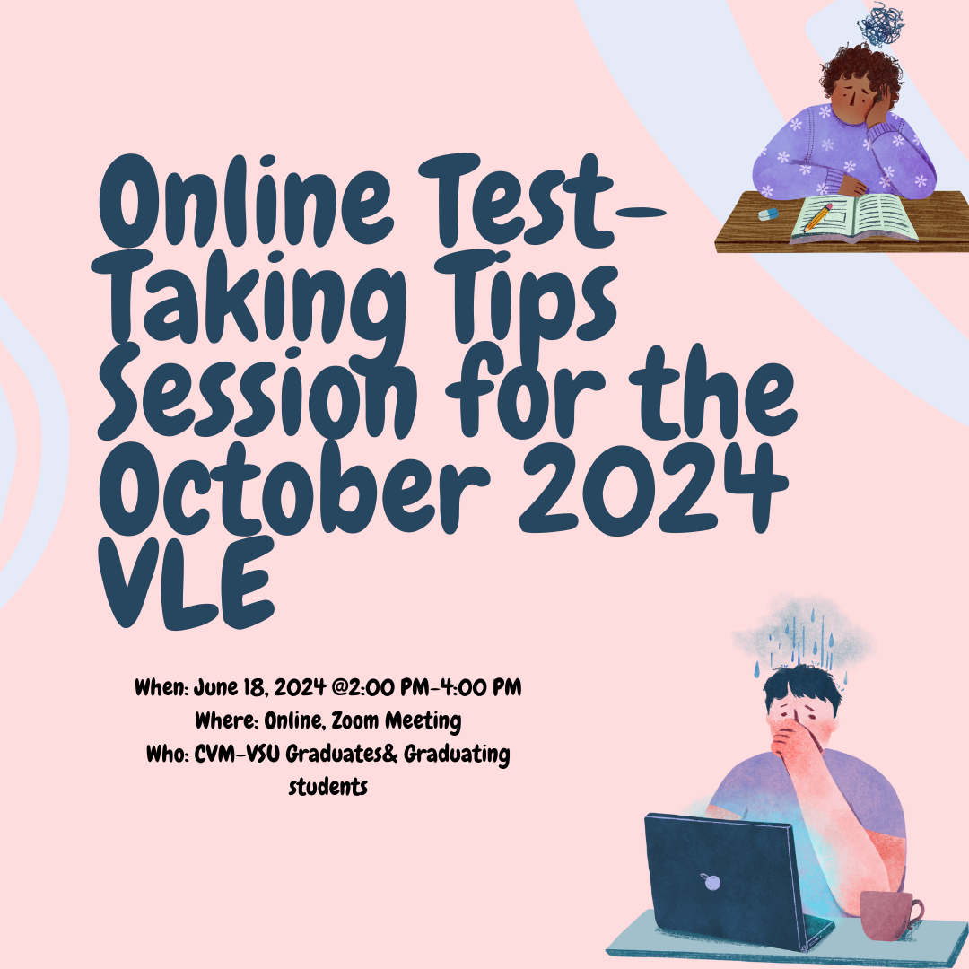 Online Test-Taking Tips Session for the October 2024 VLE | Faculty of ...